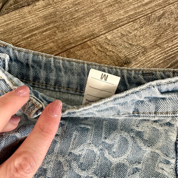 Denim Logo Skort - Picture 3 of 4